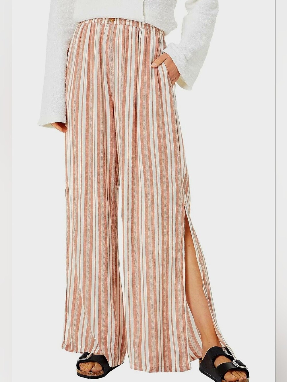 ROXY Dreaming Always Pant In Sunburn Easy Stripe